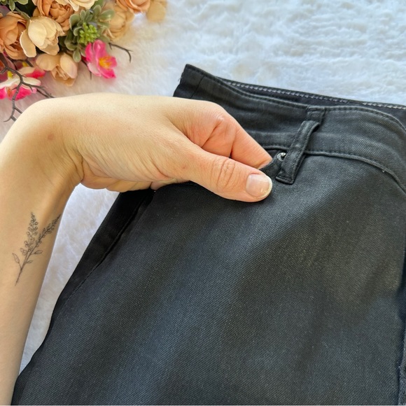 A/X Armani Exchange J01 Super Skinny Coated Black Jeans 29 - Picture 6 of 11